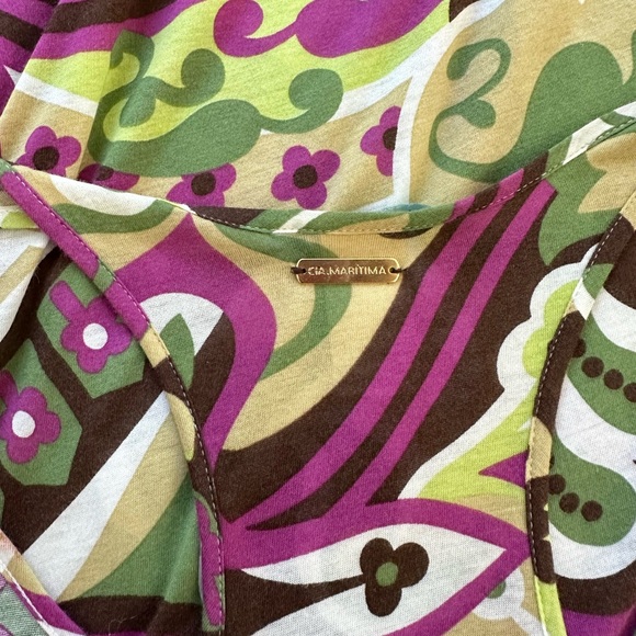 Cia Maritima bikini and Cover up set size M - Picture 4 of 13